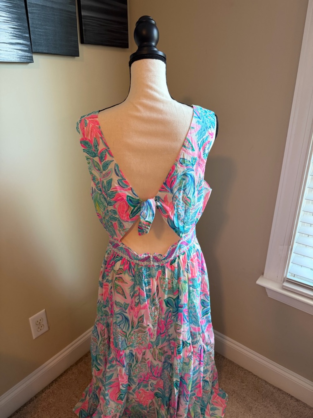 Lilly Pulitzer NWT Charleen Maxi Dress in Toucan do it better. *Dress is Hemmed* - Picture 2 of 5